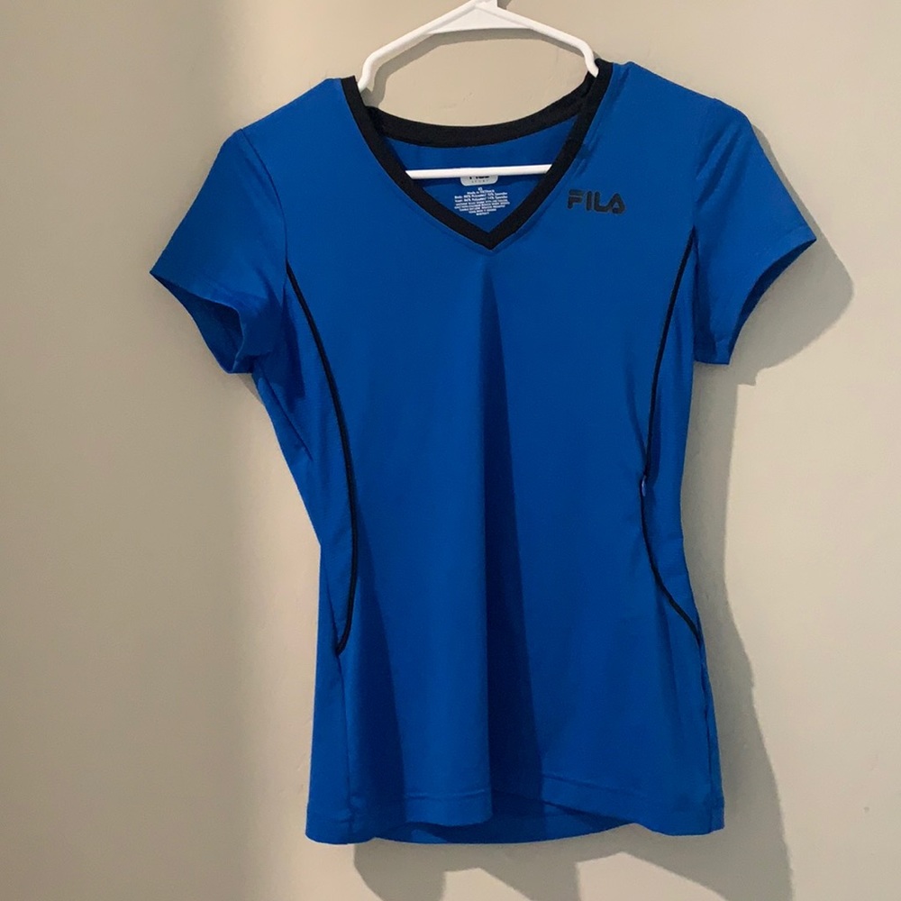 FILA Sport Women’s Exercise Shirt in Royal Blue